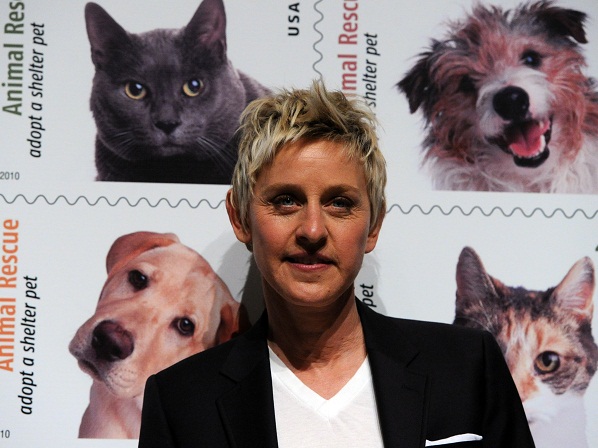 16 famosos que se rehúsan a comer carne - 11. Ellen DeGeneres